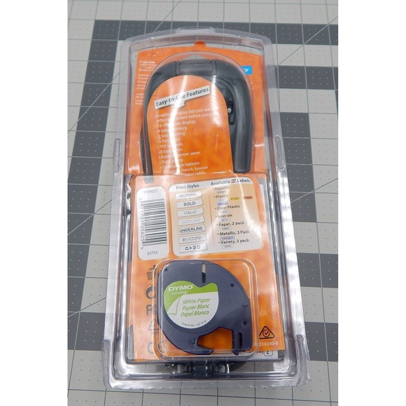 Dymo Letratag LT-100H Personal Label Maker Large Display 5 Font Styles NIB - Picture 5 of 9